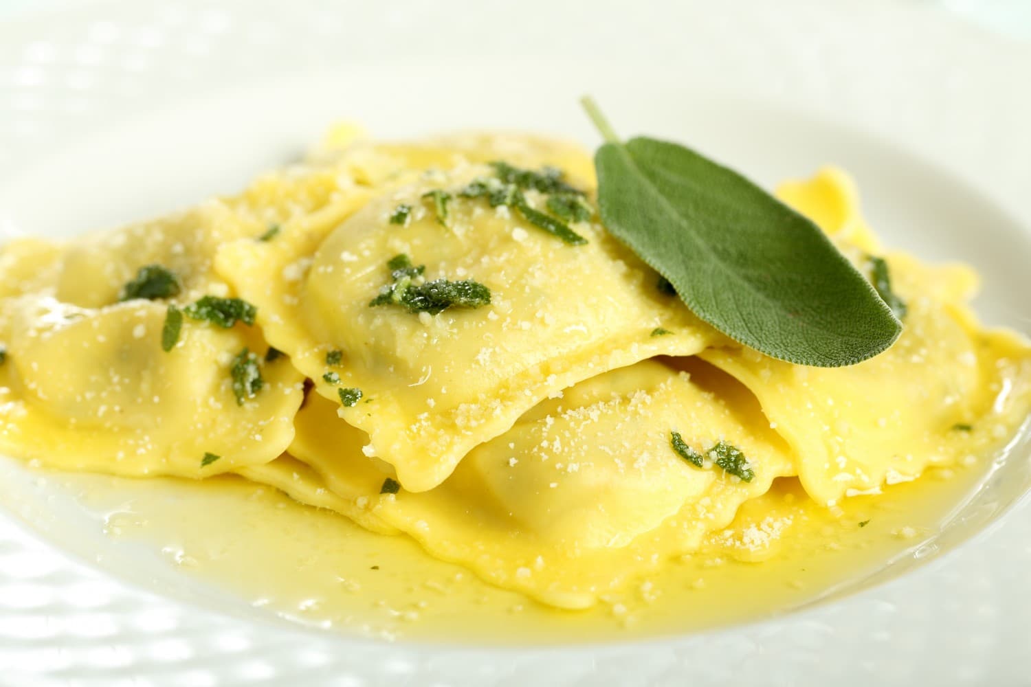 Ravioli Burro E Salvia
